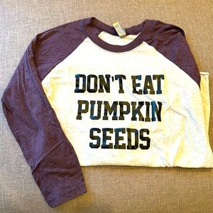 'Don't Eat the Pumpkins' Maternity Shirt, Small